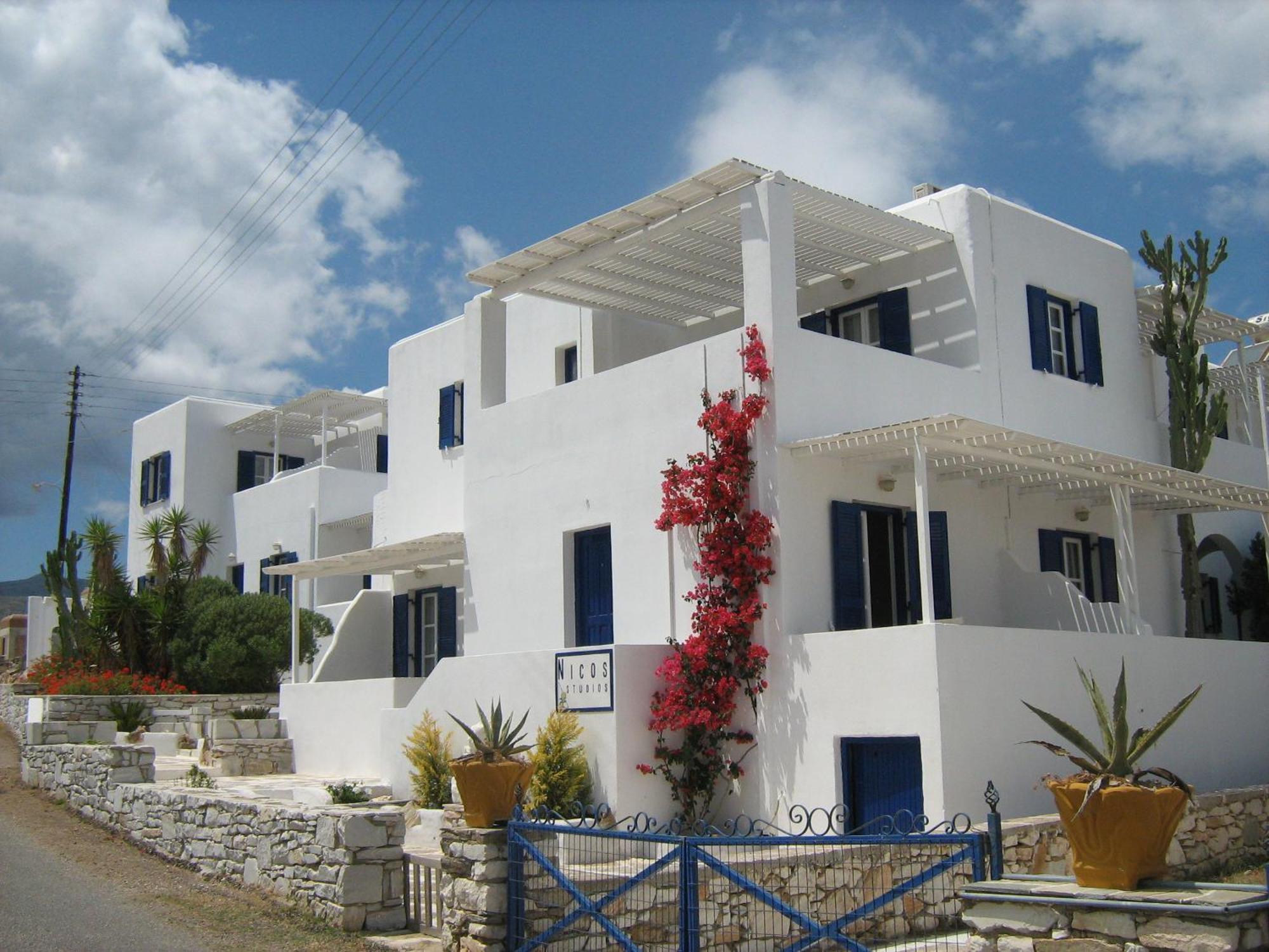 Nicos Studios & Apartments Logarász Kültér fotó