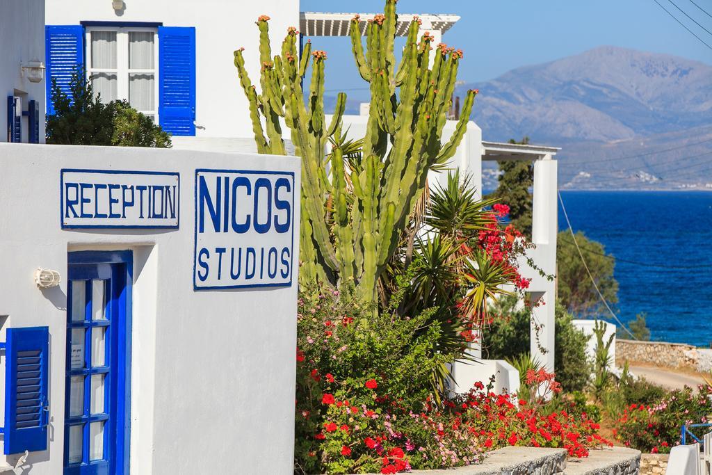 Nicos Studios & Apartments Logarász Kültér fotó