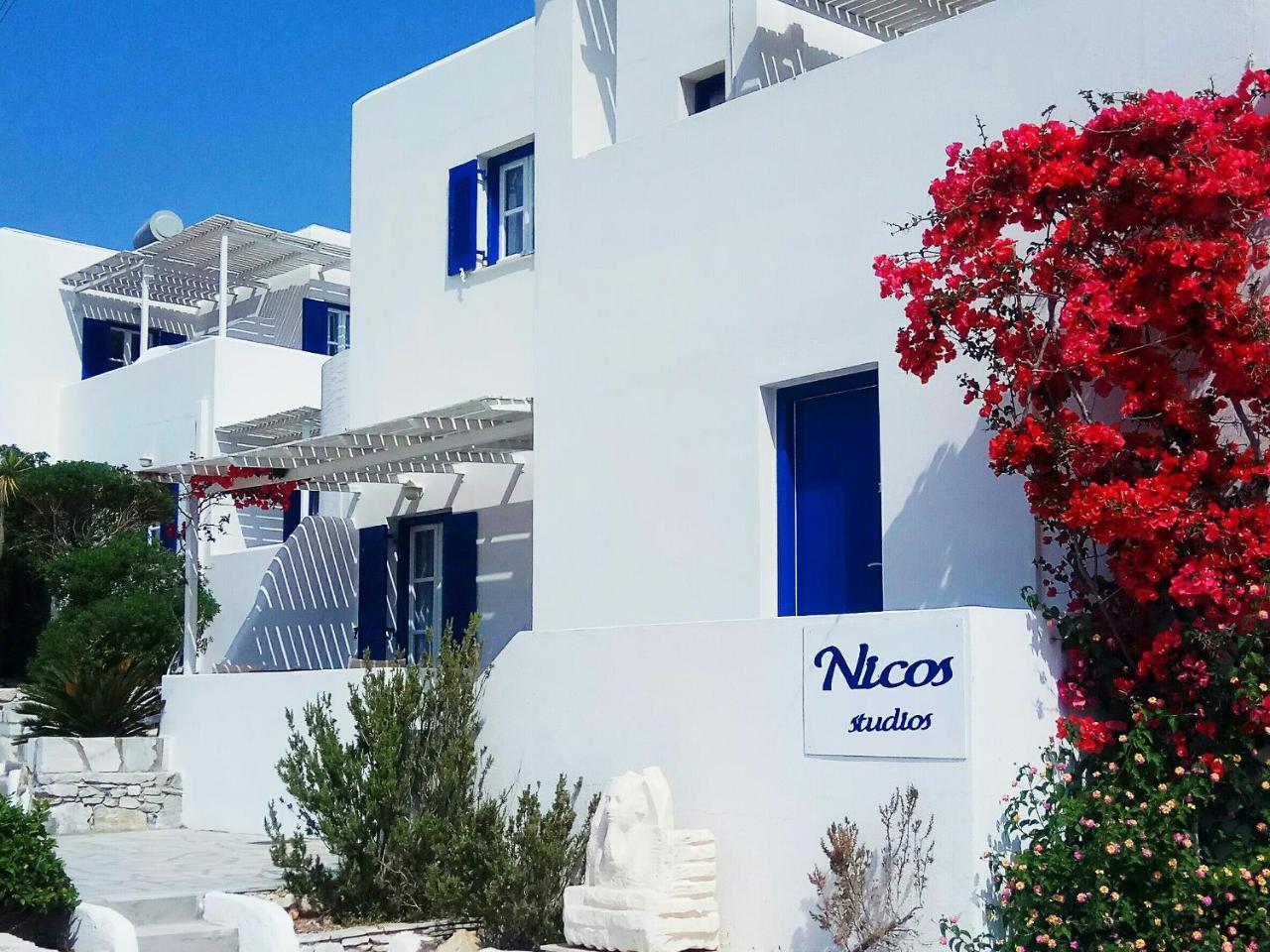 Nicos Studios & Apartments Logarász Kültér fotó