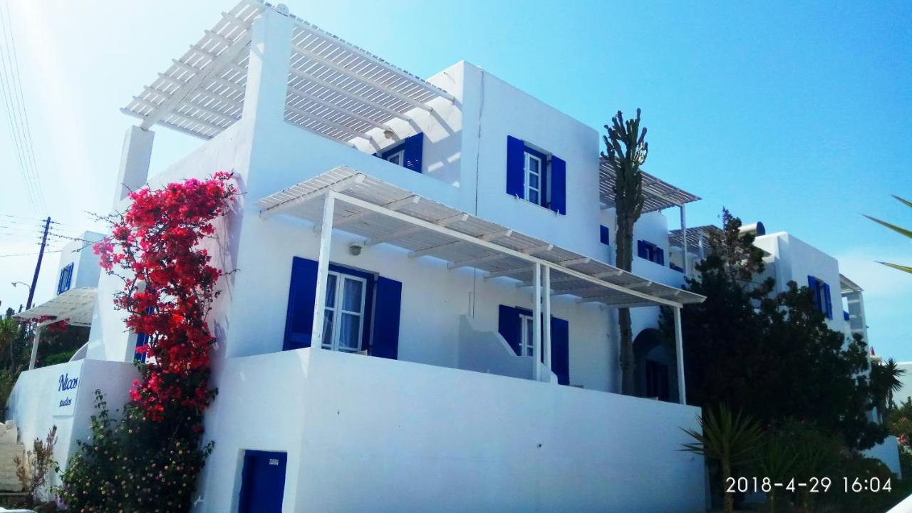 Nicos Studios & Apartments Logarász Kültér fotó